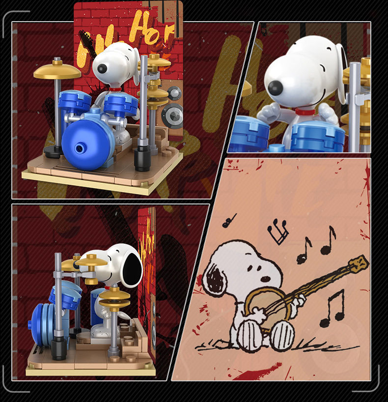 Miniatura: Licencia Snoopy Caja Sorpresa Actividades / Bloques