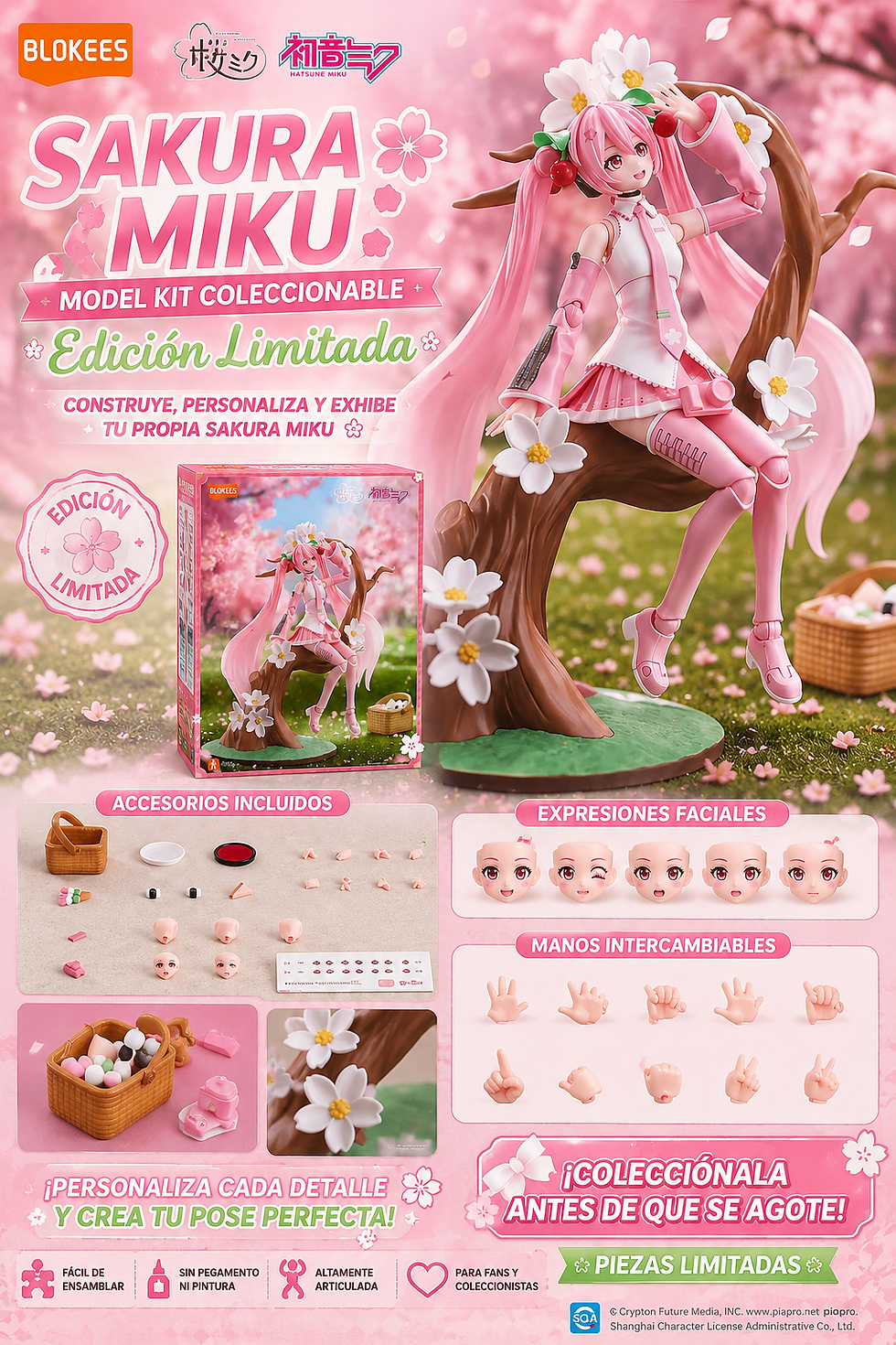 Serie Blokees Fantastics - Sakura Miku