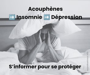 Acouphènes, Dépression & radiations