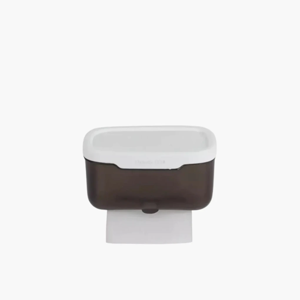 Suporte de Papel Higiênico com Tampa