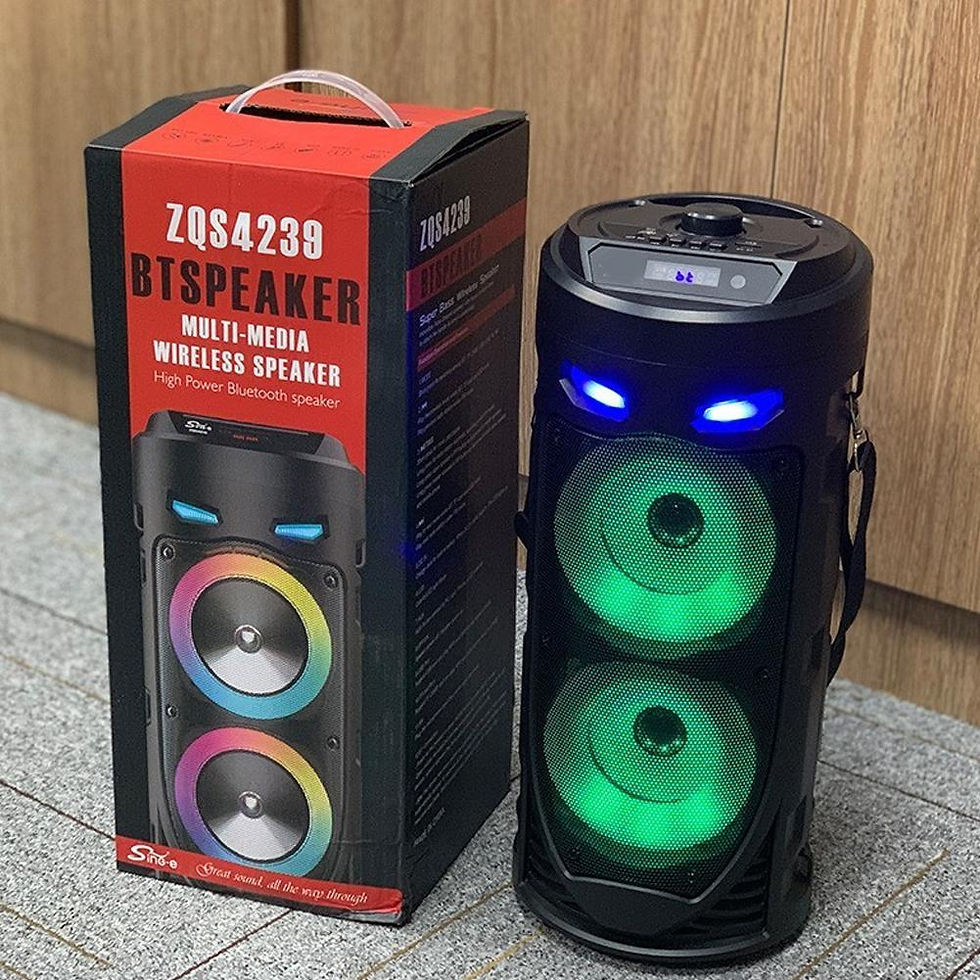 Thumbnail: Caixa de Som Bluetooth Com Led