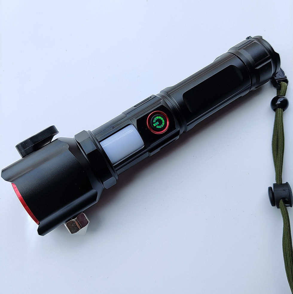 Miniatura: Lanterna Tática LED Recarregável