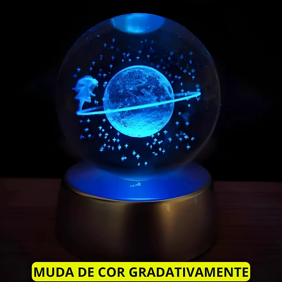 Thumbnail: Luminária Cristal Planeta LED