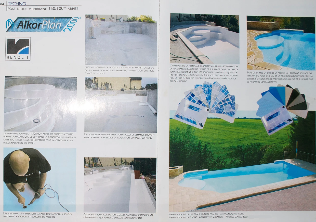 Liners France dans Ambiance piscine
