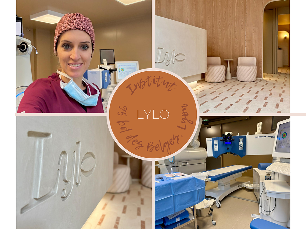 C'est avec émotion que j'ai pris en charge mes premiers patients dans notre tout nouveau centre de chirurgie réfractive, l'Institut Lylo, à Lyon, un espace chaleureux et moderne dédié à la correction des troubles de la vue et à la liberté sans lunettes, équipé des technologies les plus avancées et d'une équipe d'excellence