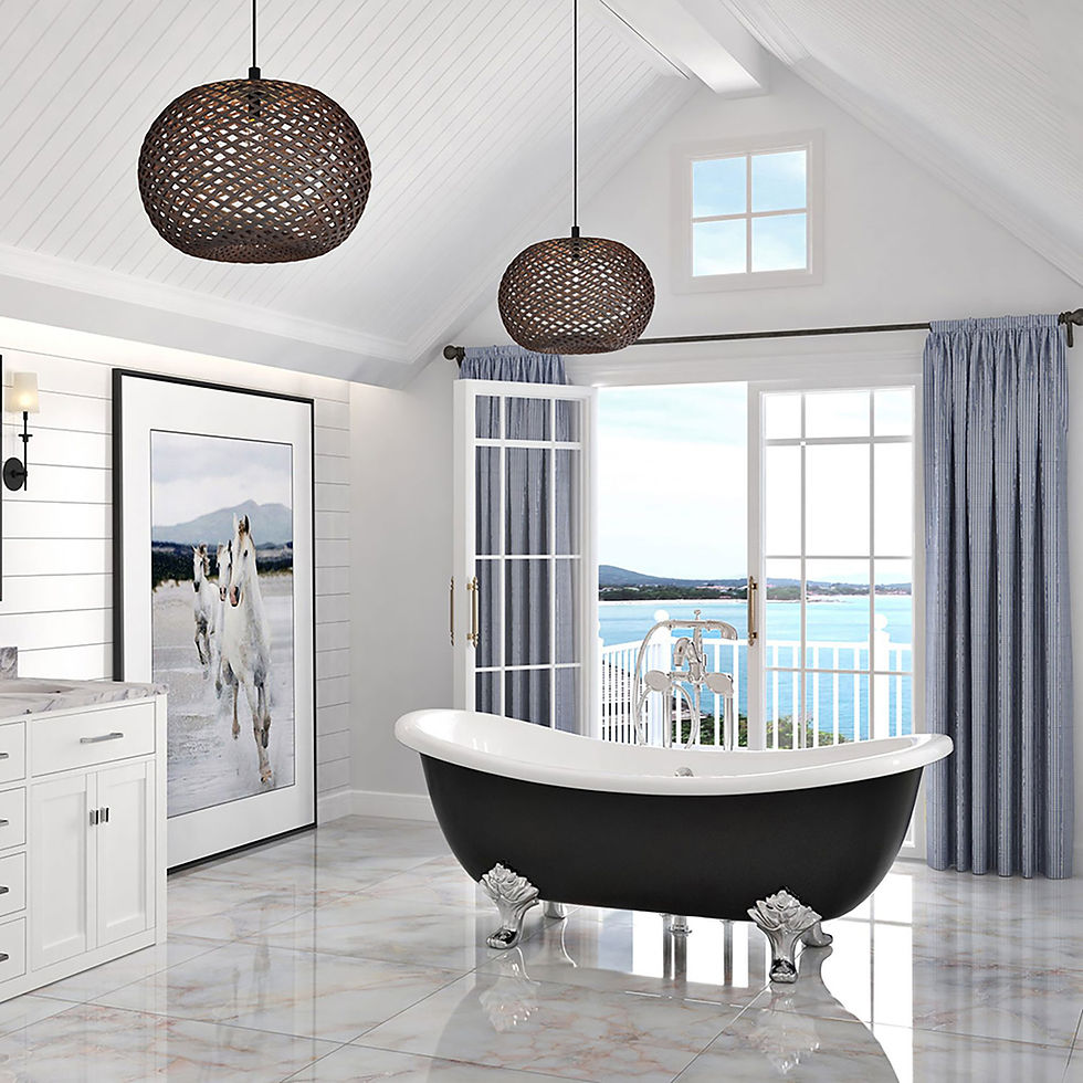 Thumbnail: Zitta Harrogate silk cast iron tub