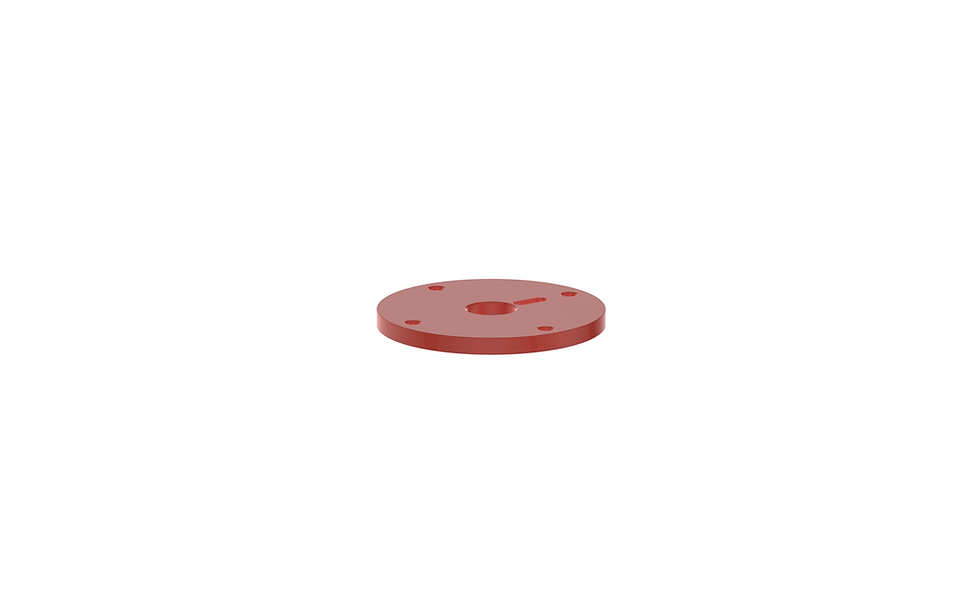 Thumbnail: Vogt Mond Accents for Wall-Mount Tub Filler, Cross/Crescent Handles AZ