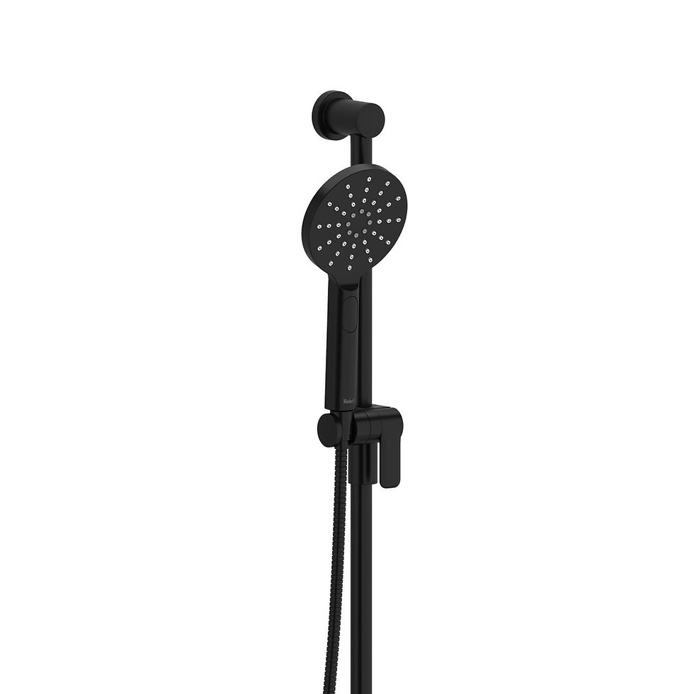 Thumbnail: Riobel Handshower Set With 31" Slide Bar and 3-Function Handshower — 4664
