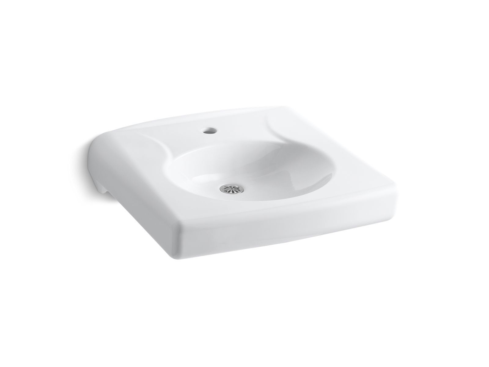 Kohler Brenham Wall-mount or concealed carrier arm mount commercial… — K-1997-1N