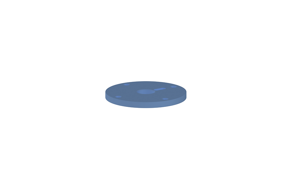 Thumbnail: Vogt Mond Accents for Wall-Mount Tub Filler, Cross/Crescent Handles AZ