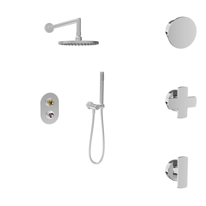 BARIL Trim only for pressure-balanced shower kit (handle options) — TRO-2891-80