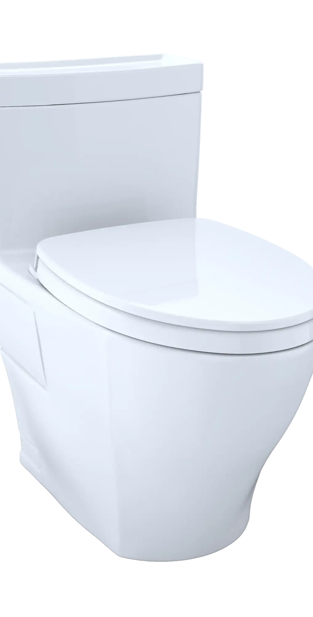 TOTO Aimes® One-Piece, 1.28GPF, Elongated WASHLET+ — MS626124CEFG