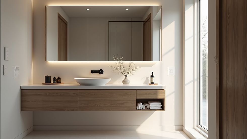 Creative Ideas for Small Bathroom Makeovers