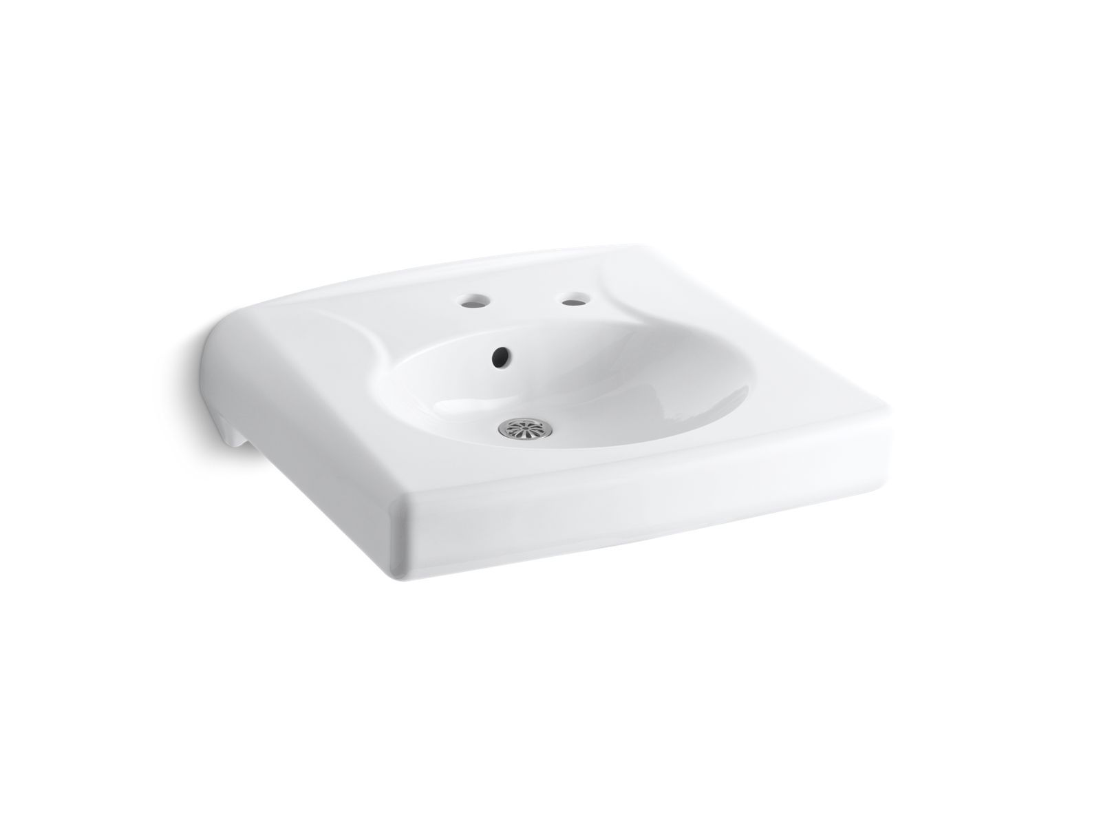Kohler Brenham Wall-mount or concealed carrier arm mount commercial… — K-1997-1R