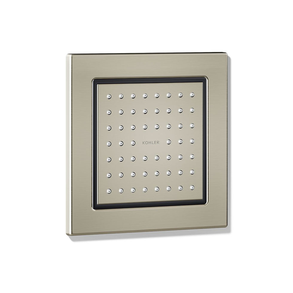 Thumbnail: Kohler WaterTile Square 54-nozzle single-function body spray, 2.5 gpm — K-8002