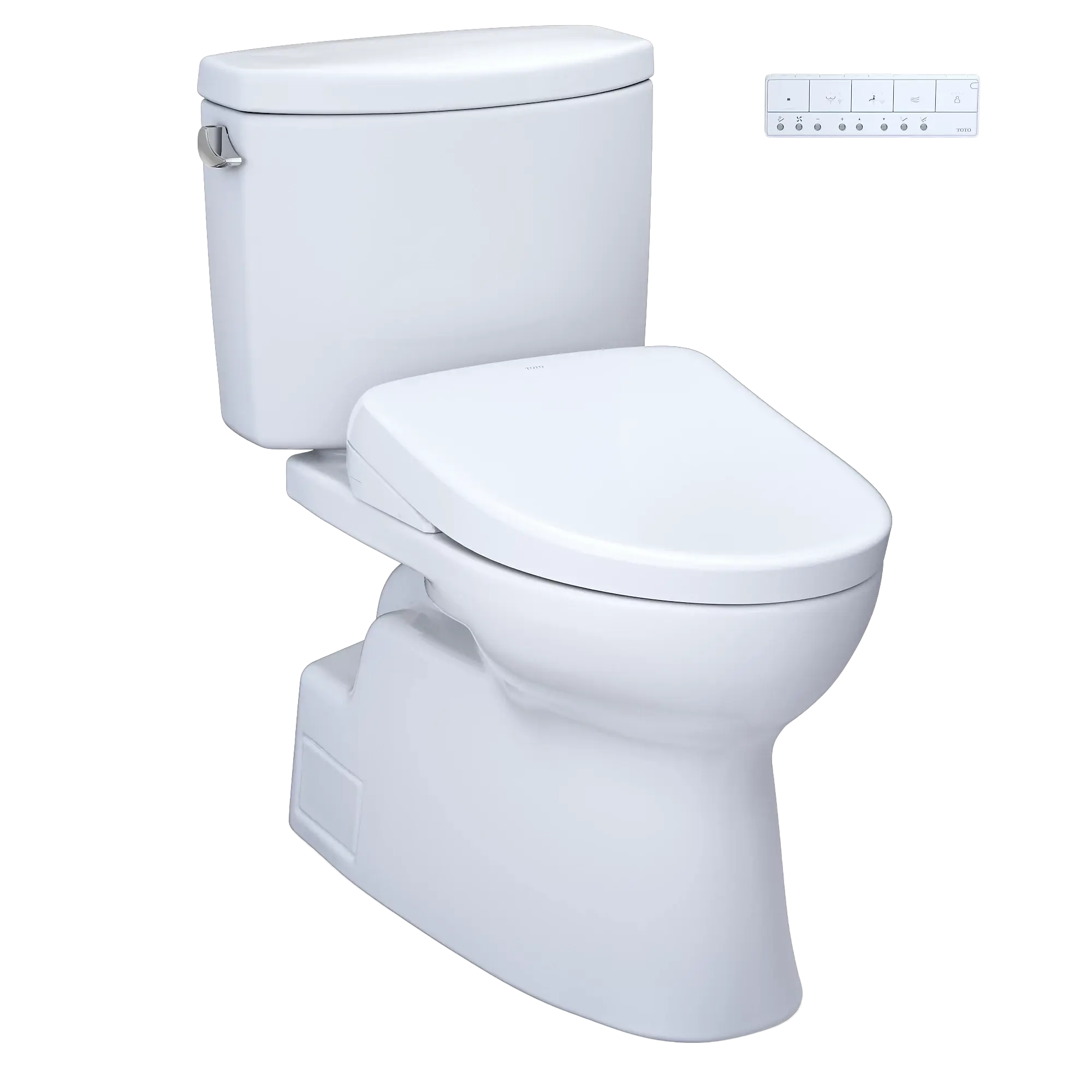 TOTO Vespin® II WASHLET®+ S7 Two-Piece Toilet - 1.28 GPF — MW4744726CEFGA