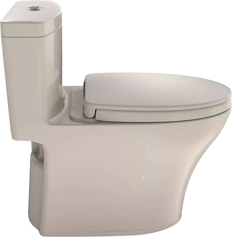 Thumbnail: TOTO Aquia® IV One-Piece - 1.28 GPF & 0.9 GPF, Elongated WASHLE — MS646234CEMFGN