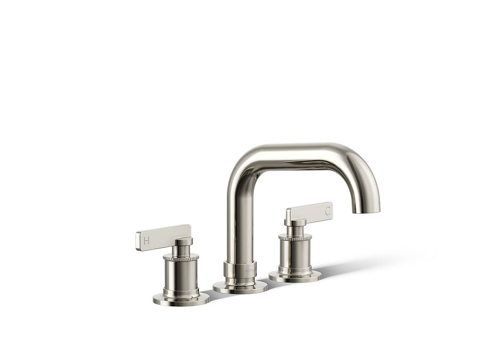 Thumbnail: Kohler Castia by Studio McGee Deck-mount bath faucet trim — K-T35911-4