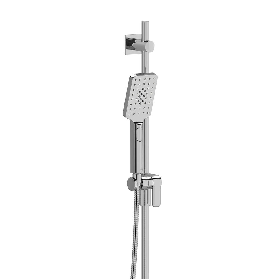 Thumbnail: Riobel Handshower Set With 36" Slide Bar and 3-Function Handshower — 4825