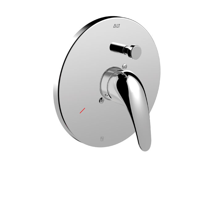 ALT 10921 Volo trim set for pressure balance valve with diverter