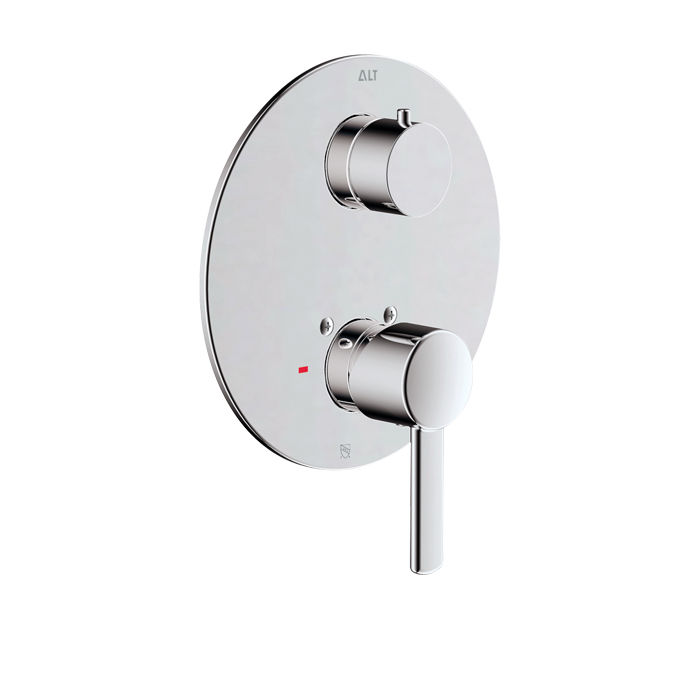 ALT 40843 Circo trim set for Uniplex pressure balance valve with 3-way diverter,