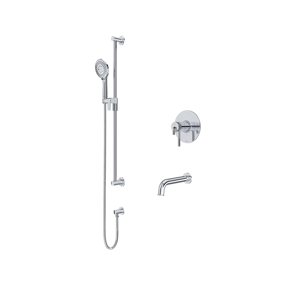 Thumbnail: Riobel AUTHENTICA 2 way Thermostatic Shower Kit Trim Only