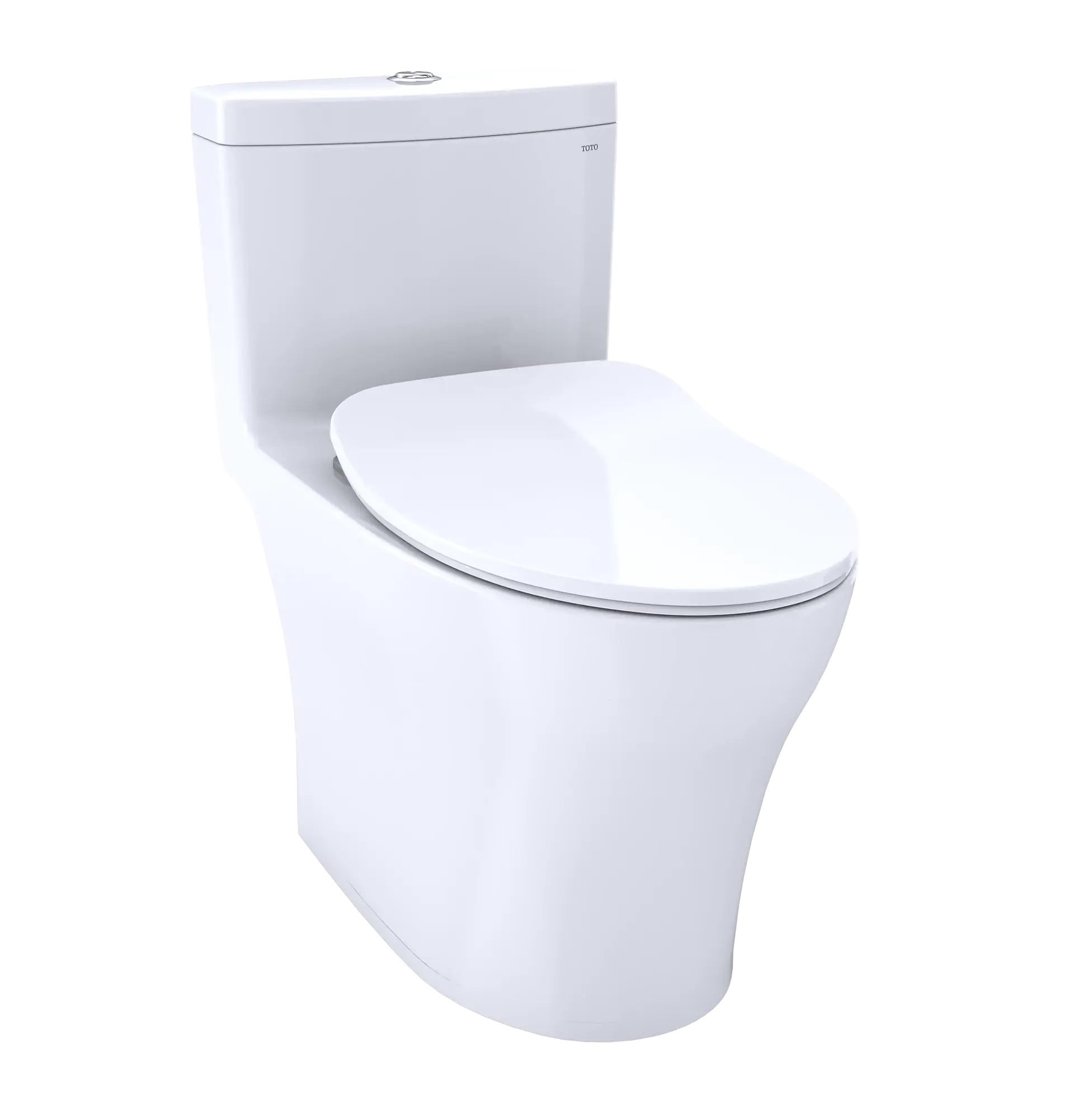 TOTO Aquia® IV One-Piece - 1.28 GPF & 0.9 GPF, Elongated WASHLE — MS646234CEMFGN