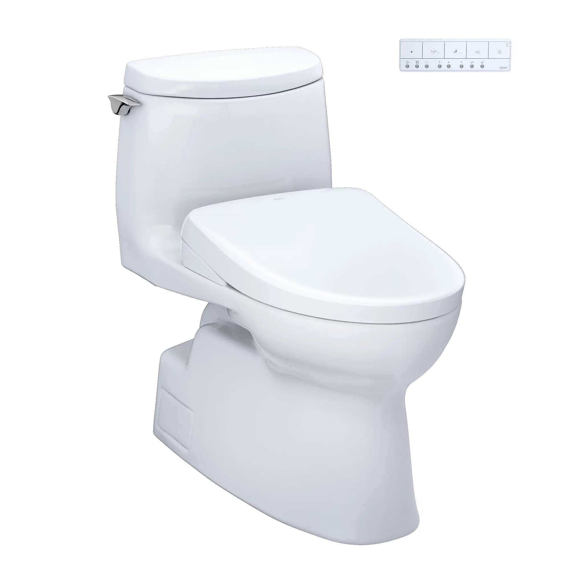 TOTO Carlyle® II WASHLET®+ S7 One-Piece Toilet - 1.0 GPF — MW6144726CUFGA