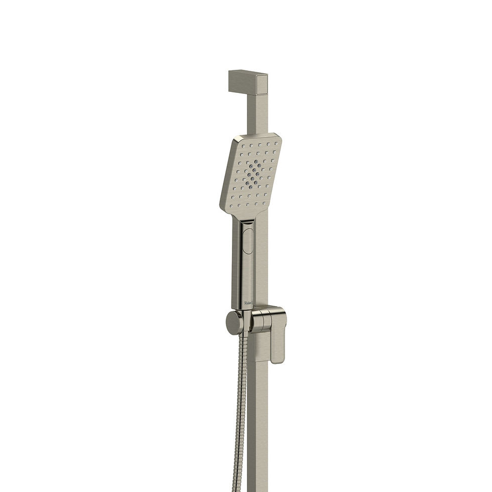 Thumbnail: Riobel Handshower Set With 30" Slide Bar and 3-Function Handshower — 4665