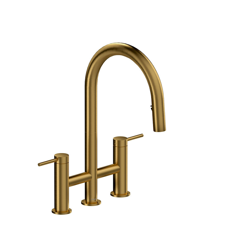 Thumbnail: Riobel Azure Bridge Kitchen Faucet