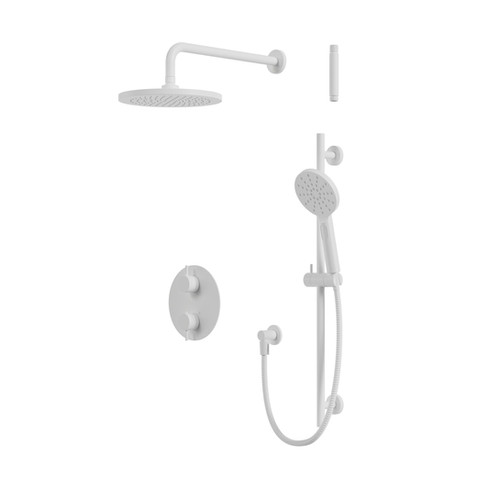 Aquabrass Xpress Umix Thermostatic Shower Trim Kit 2-way Shared