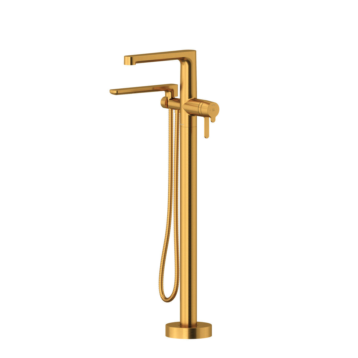 Riobel Nibi Single Hole Floor Mount Tub Filler Trim Only