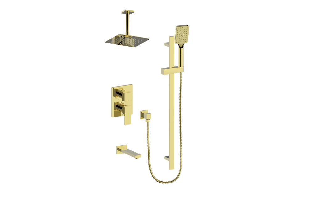 Vogt Kapfenberg Trim for 3-Way PB Shower Kit with 6" Ceiling Arm