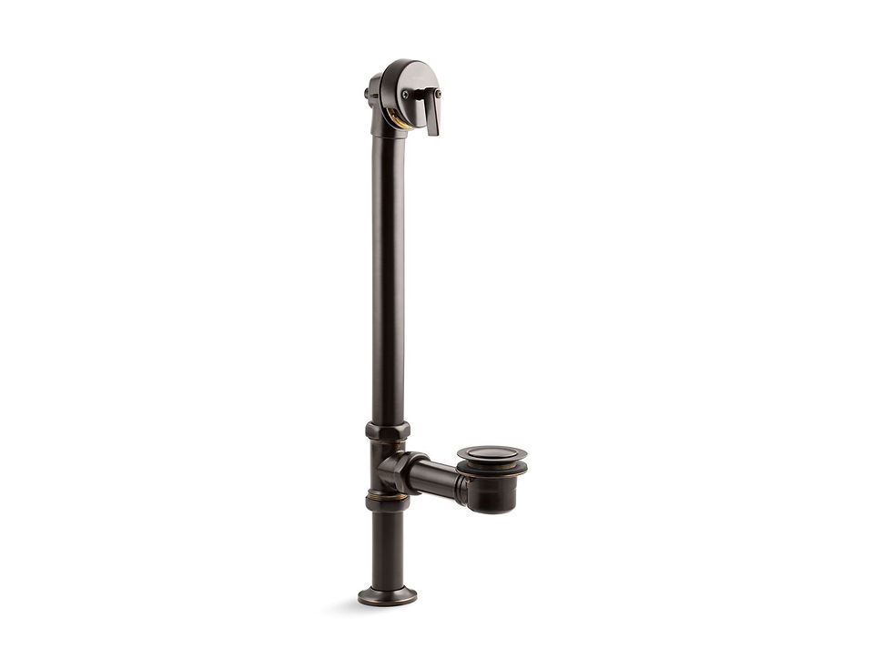 Thumbnail: Kohler Vintage 1-1/2" pop-up bath drain for above- and through-the-flo… — K-7159