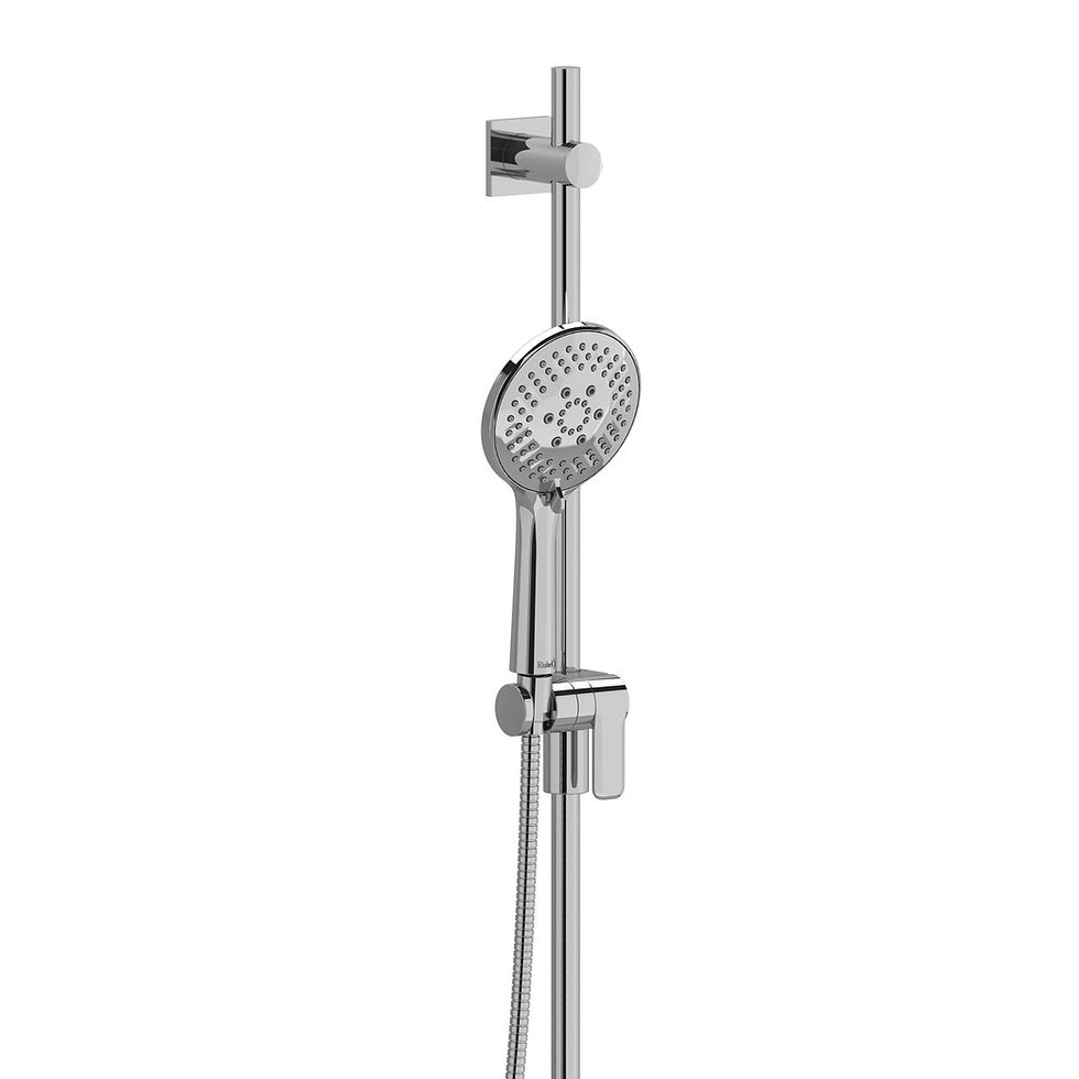 Thumbnail: Riobel Handshower Set With 36" Slide Bar and 6-Function Handshower — 2020