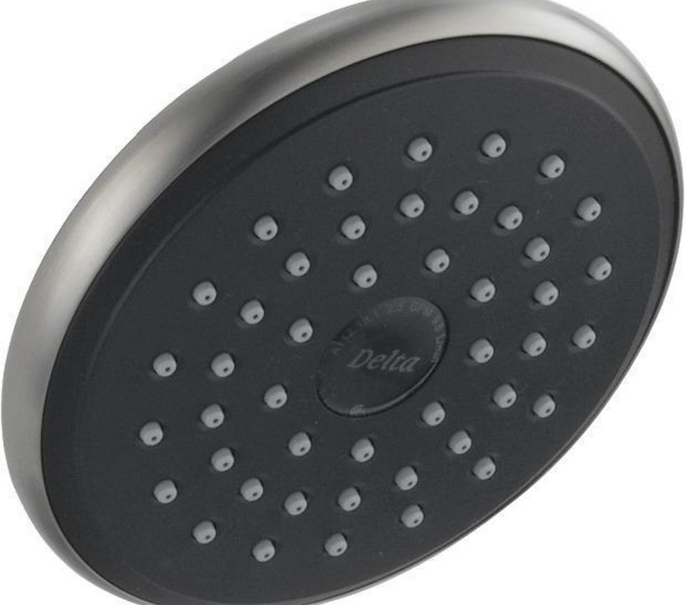Thumbnail: Delta Universal Shower One-Function Rain Shower Head — RP51305
