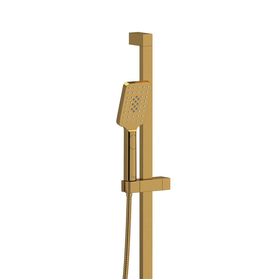 Thumbnail: Riobel Handshower Set With 34" Slide Bar and 3-Function Handshower — 4865