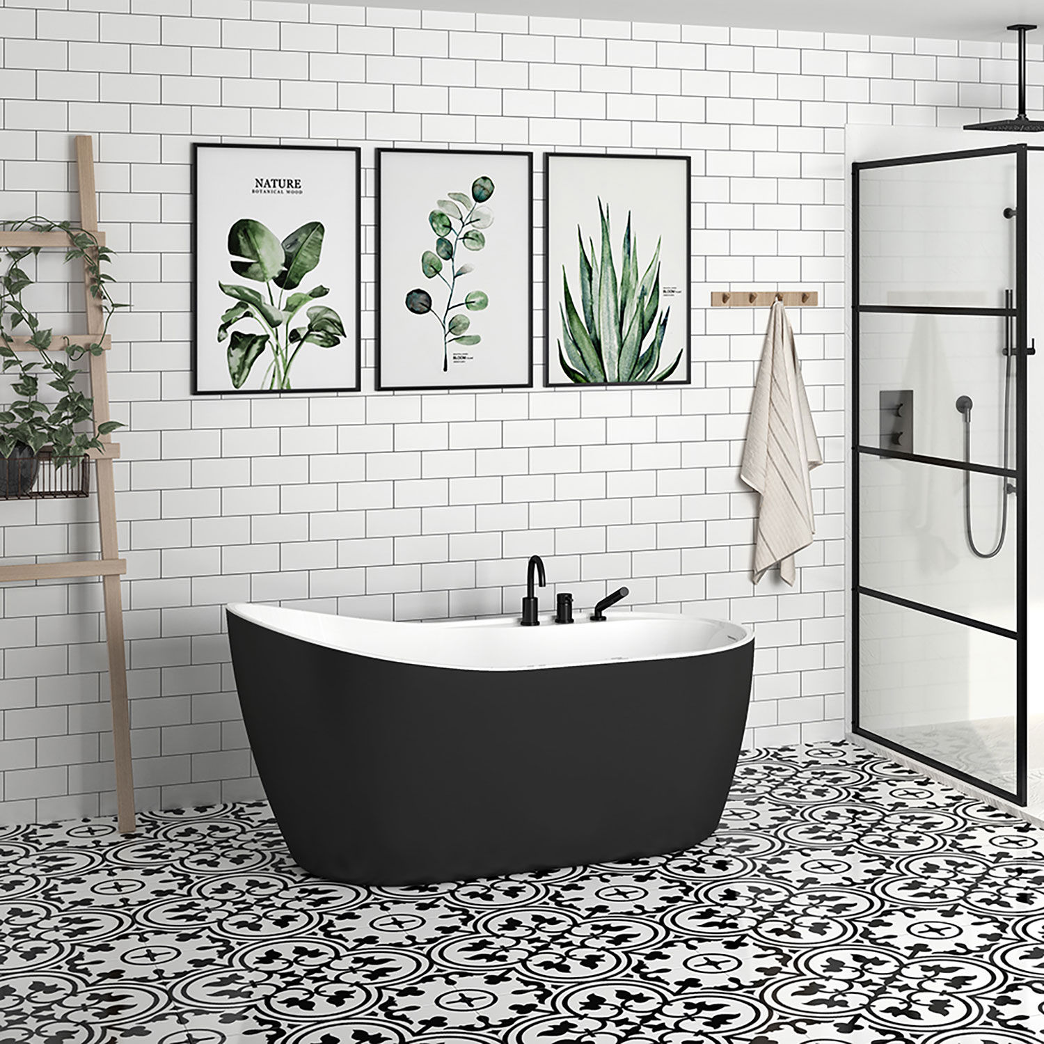 Zitta Idea Plus acrylic freestanding tub