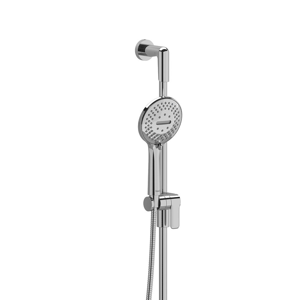Thumbnail: Riobel Handshower Set With 37" Slide Bar and 5-Function Handshower — 4839
