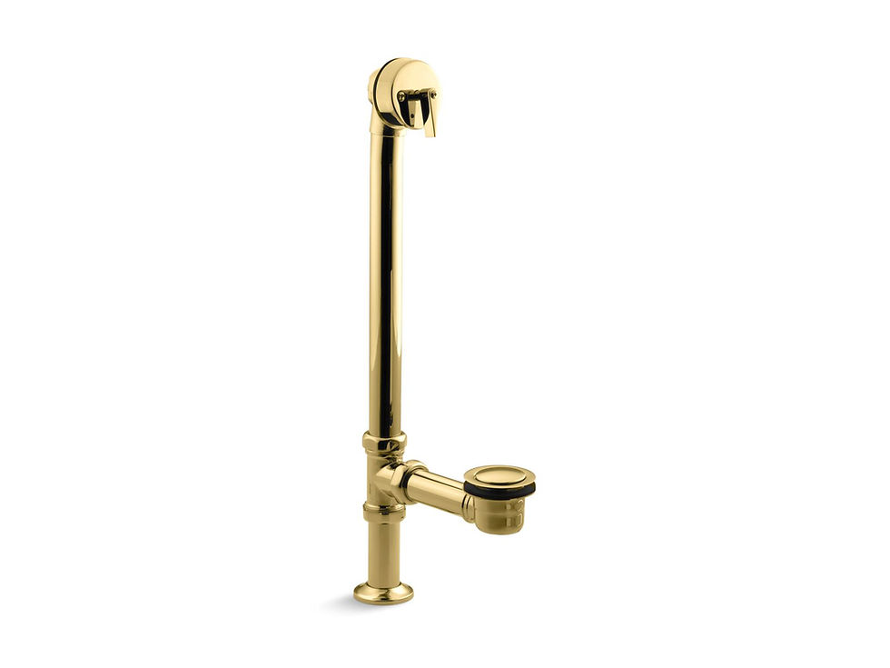 Thumbnail: Kohler Vintage 1-1/2" pop-up bath drain for above- and through-the-flo… — K-7159