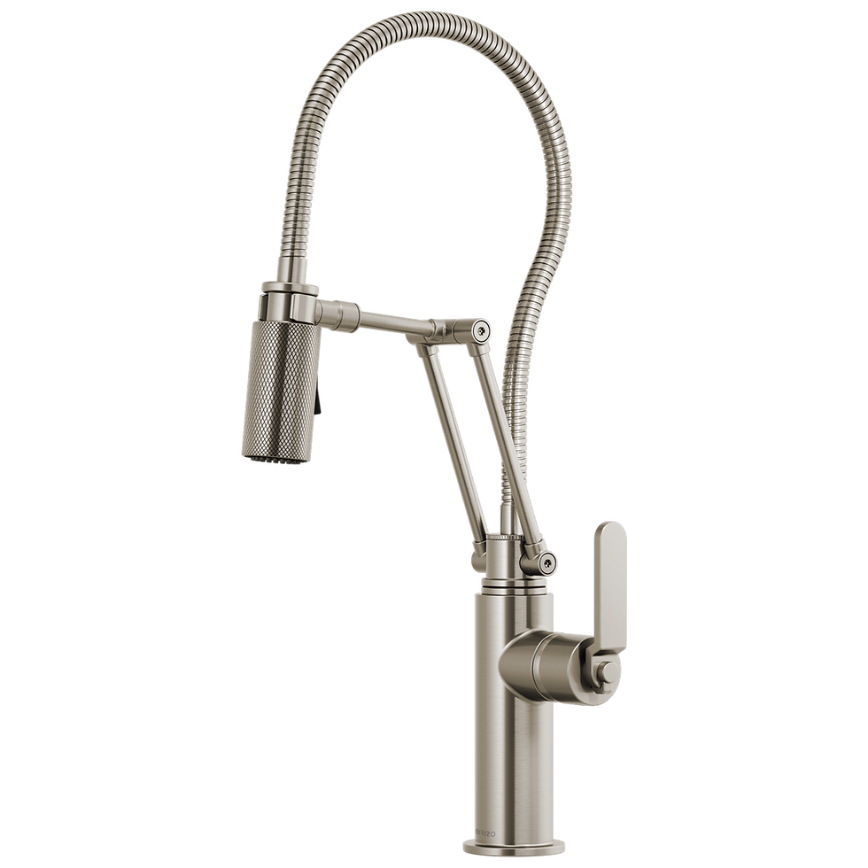 Thumbnail: Brizo Litze® Articulating Faucet With Finished Hose