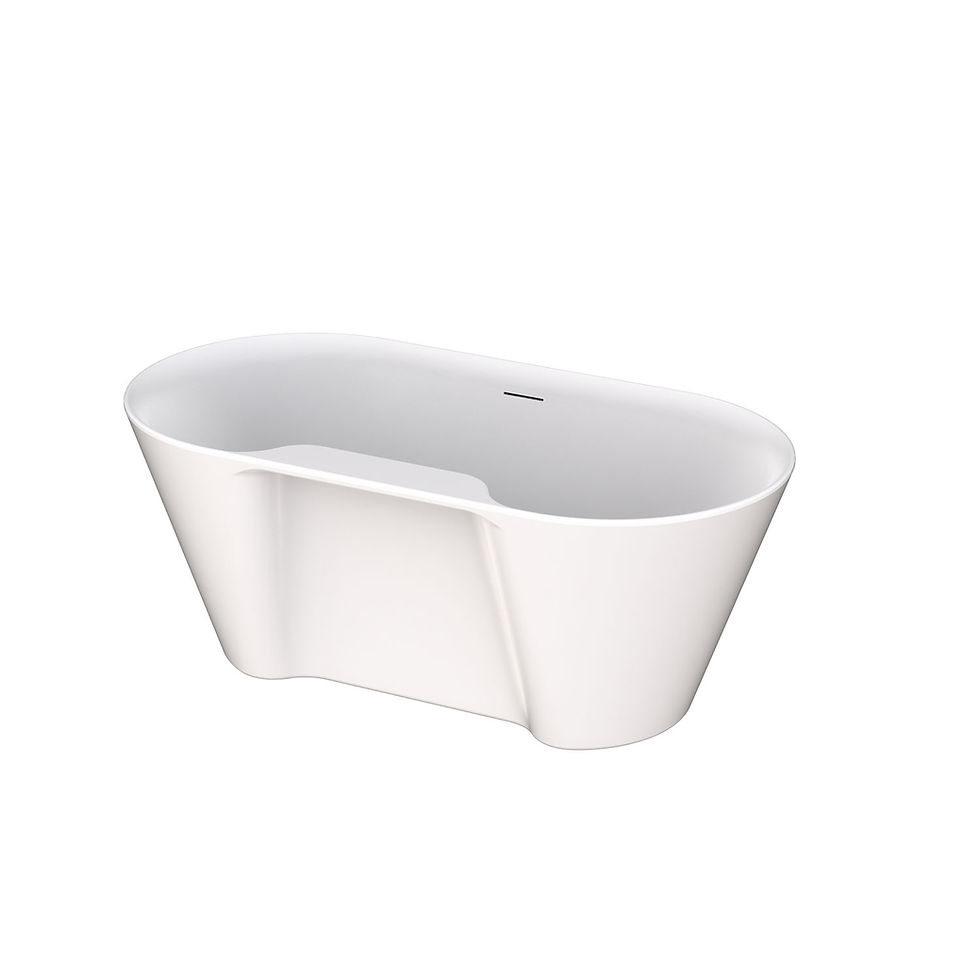 Thumbnail: Zitta Humda acrylic freestanding tub
