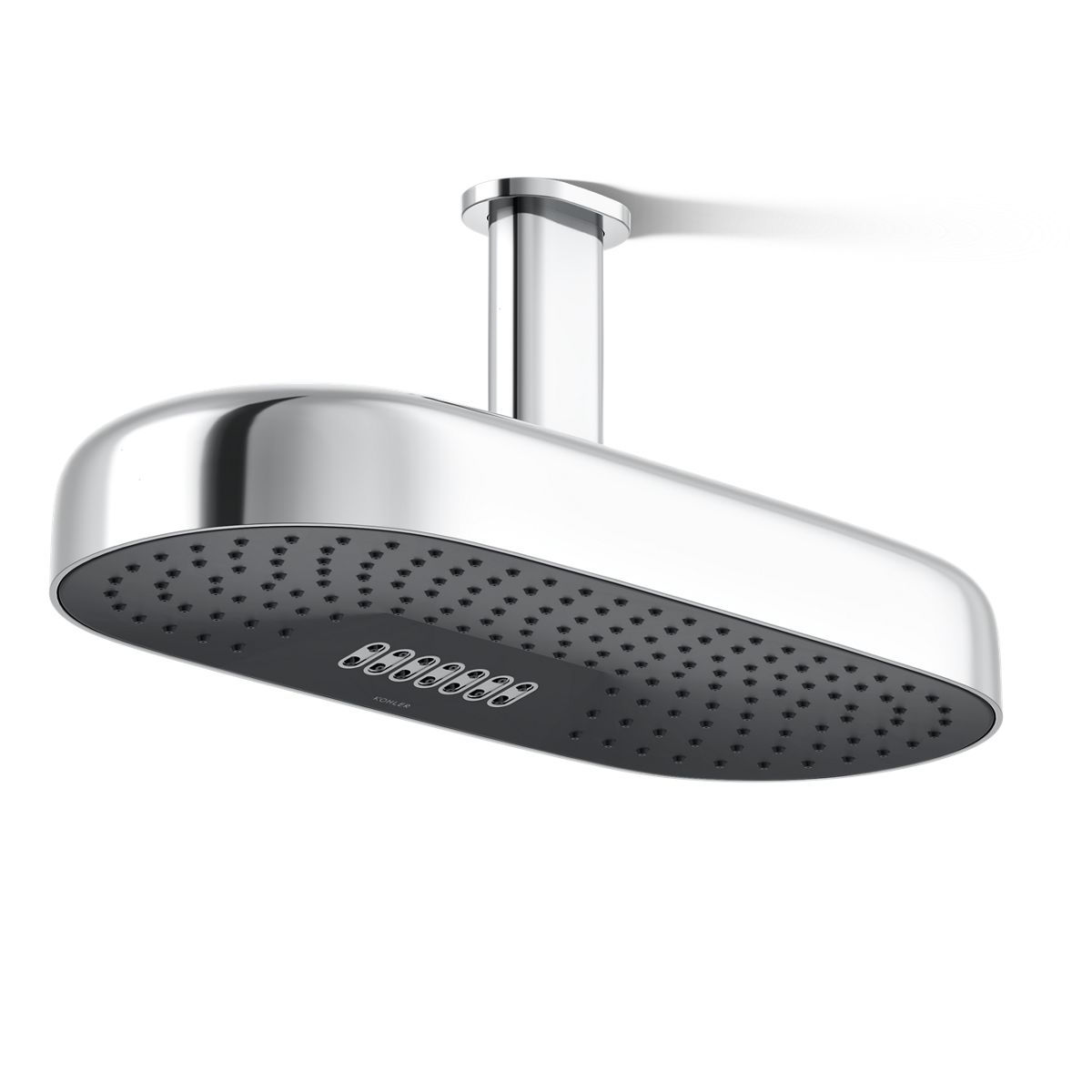 Kohler Statement Oblong 18" two-function rainhead, 2.5 gpm — K-26297