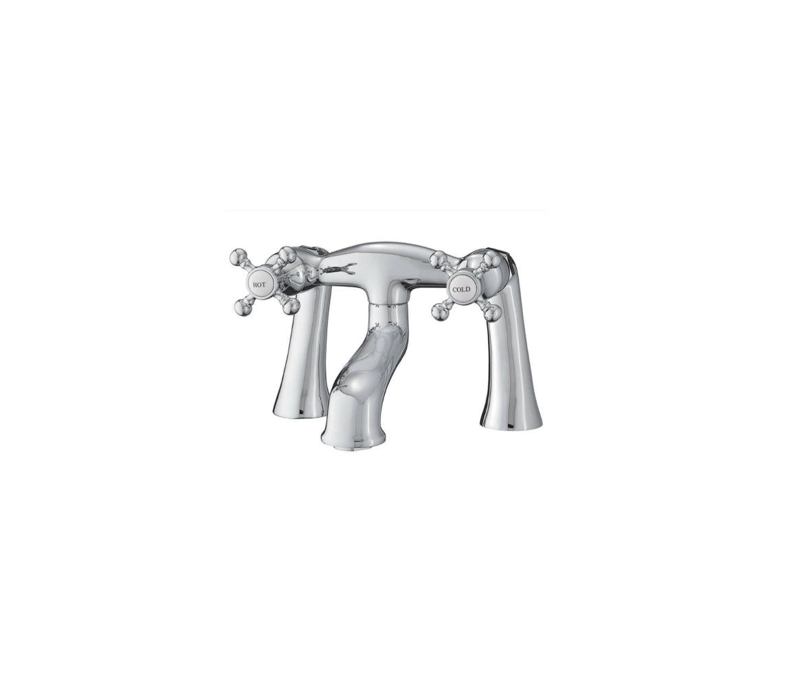 Cheviot Deck Mount Tub Filler, 7" Spread