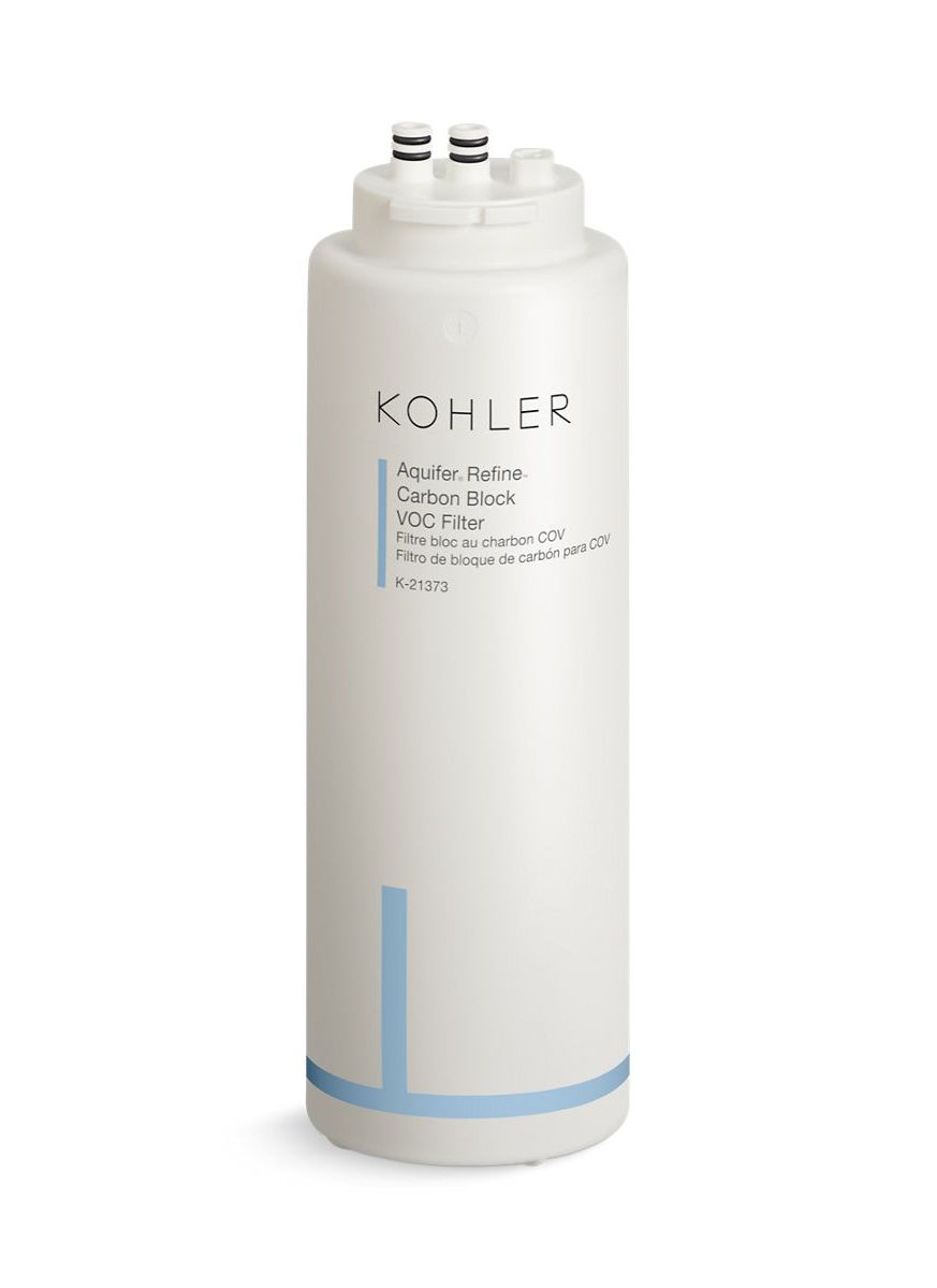 Kohler Aquifer Refine Carbon block VOC replacement filter — K-21373