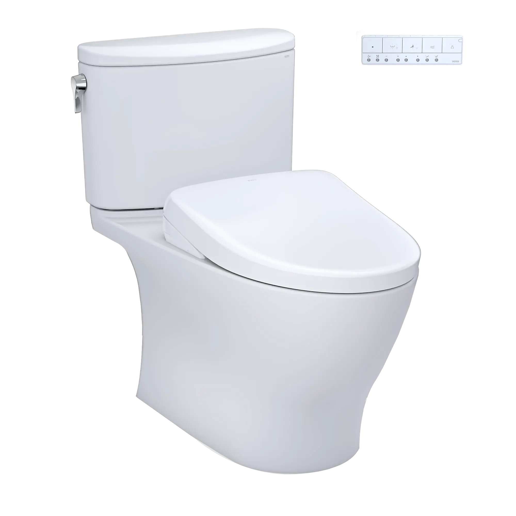 TOTO Nexus® WASHLET®+ S7 Two-Piece Toilet - 1.0 GPF — MW4424726CUFGA