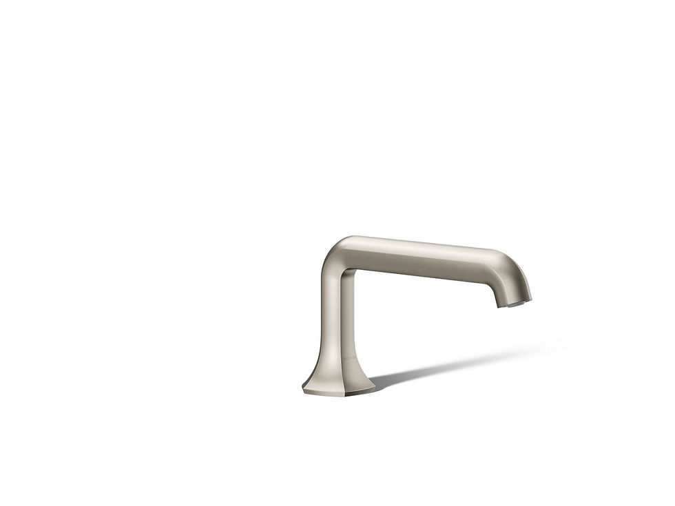 Thumbnail: Kohler Occasion Deck-mount bath spout with Straight design — K-27017