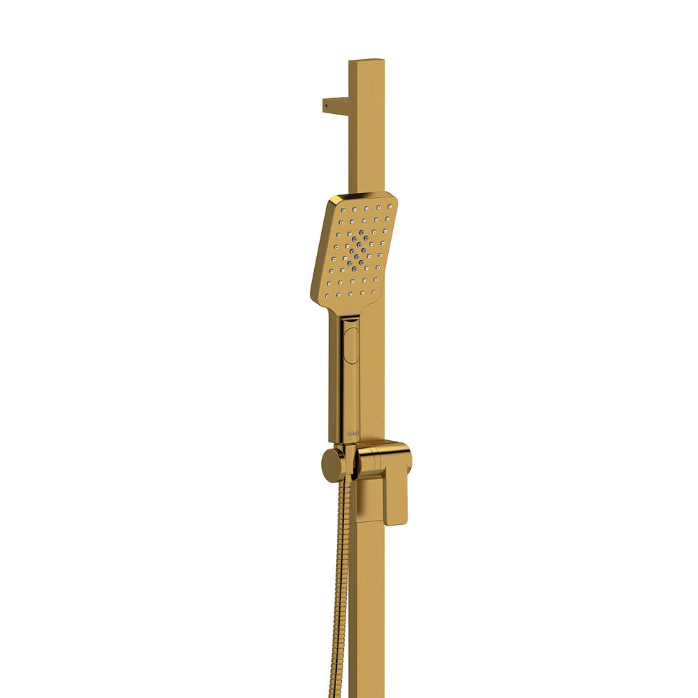 Thumbnail: Riobel Handshower Set With 32" Slide Bar and 3-Function Handshower — 4845