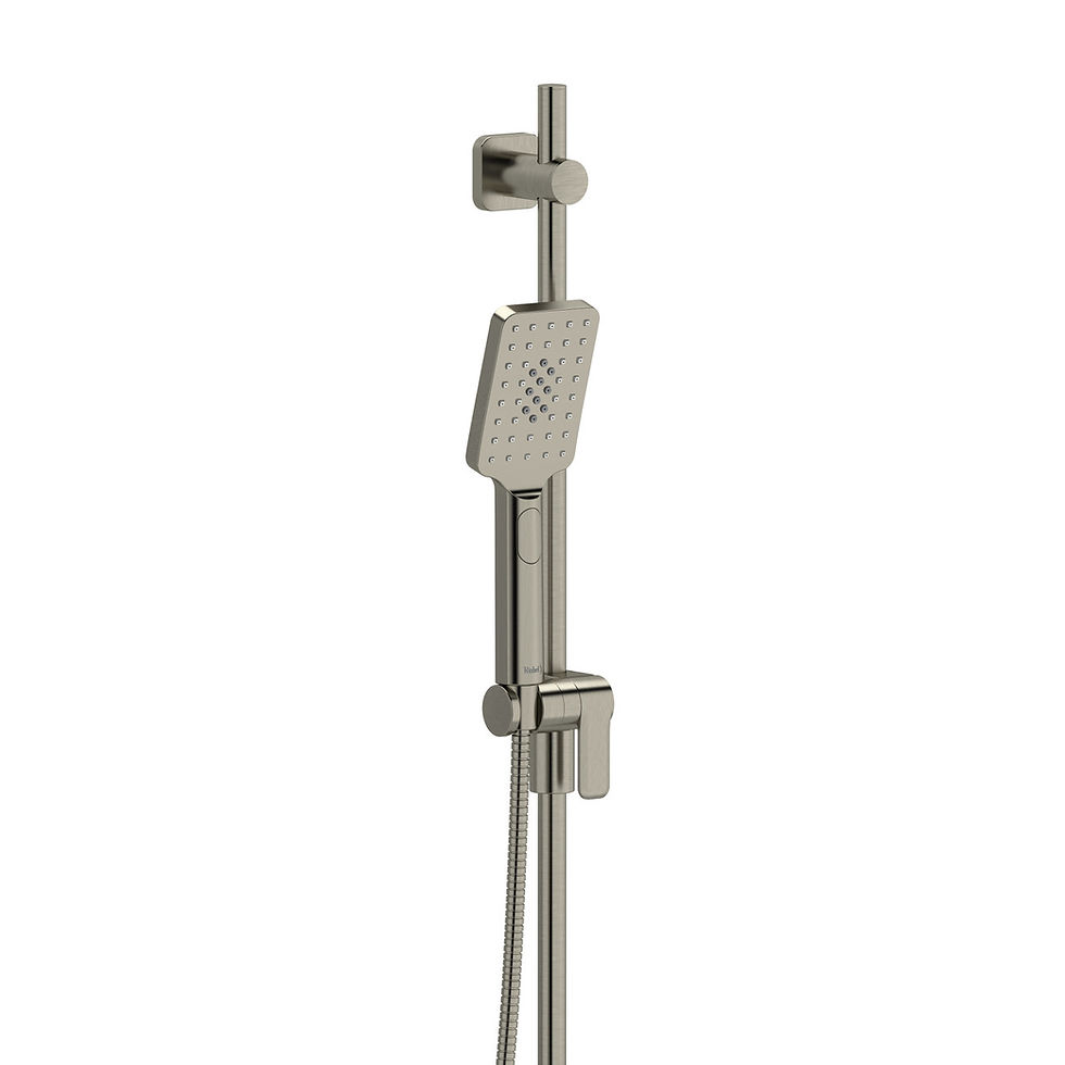 Thumbnail: Riobel Handshower Set With 36" Slide Bar and 3-Function Handshower — 4835