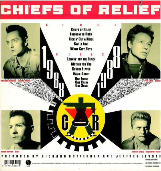 Thumbnail: Chiefs Of Relief – Chiefs Of Relief(1989 Alternative Rock)